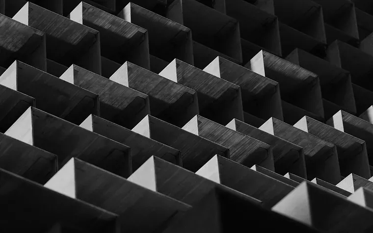 Repeating modules across a building facade